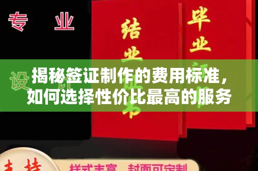 刚察揭秘签证制作的费用标准，如何选择性价比最高的服务？